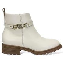 Bota Modare Ultraconforto Salto baixo 7074.109 Off White