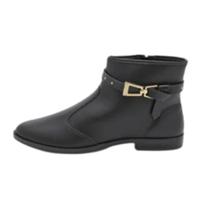 Bota Moleca Cano Baixo Feminina Cor:PretoTamanho:37Gênero:feminino