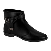 Bota Moleca Cano Curto Com Fivela Salto Baixo Bota Moleca Cano Curto Com Fivela Salto Baixo