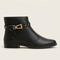 Bota Moleca Cano Curto Feminina Preta Bota Moleca Cano Curto Feminina Preta