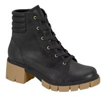 Bota Moleca Coturno Feminino Salto Tratorado 5338 107