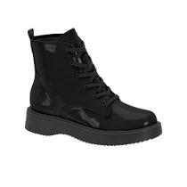 Bota Moleca Feminino Coturno Salto Anabela Verniz 5339 100