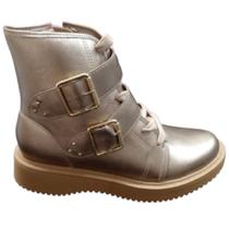 Bota moleca fivela ref:5339.109 feminino Bota moleca fivela ref:5339.109 feminino