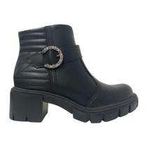 Bota moleca fivela strass ref:5338.110 feminino