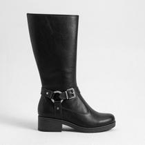 Bota Moleca Montaria Cano Longo Preta Bota Moleca Montaria Cano Longo Preta