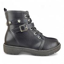 Bota molekinha 2164140 coturno det cinto estrelas