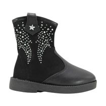 Bota Molekinha Bebê Camurça Flex Preto Bota Molekinha Bebê Camurça Flex Preto
