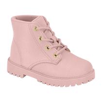 Bota Molekinha Coturno Tratorada Infantil Menina