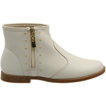 Bota Molekinha Infantil Napa Berlim Apliques Menina Bota Molekinha Infantil Napa Berlim Apliques Menina
