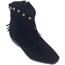 Bota Molekinha Menina Infantil em Camurça com Franjas Laterais Cor:PretoTamanho:33Gênero:Feminino Bota Molekinha Menina Infantil em Camurça com Franjas Laterais Cor:PretoTamanho:33Gênero:Feminino