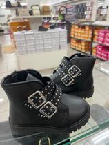 Bota Molekinha Napa Berlim Preto Bota Molekinha Napa Berlim Preto