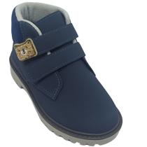 Bota Molekinho Menino Infantil Enfeite de Urso Casual