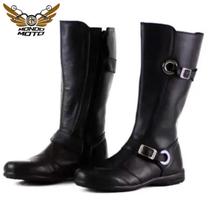 Bota mondeo 3232 girls confort cano alto preto 34