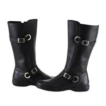 Bota mondeo 3232 girls confort cano alto preto 35