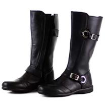 Bota mondeo 3232 girls confort cano alto preto 36