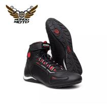 Bota mondeo 9940 preto / vermelho 42