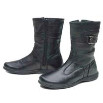 Bota Mondeo Girls Confort Cano Médio Feminina Bota Mondeo Girls Confort Cano Médio Feminina