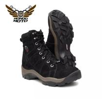 Bota mondeo stability 9595 nobuk - preto 39