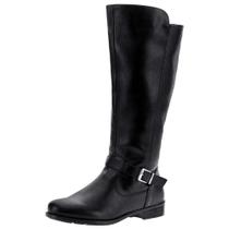 Bota Montaria Casual Feminina Cano Alto com Fivela Mooncity 72086 Bota Montaria Casual Feminina Cano Alto com Fivela Mooncity 72086