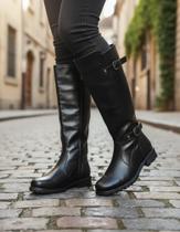 Bota Montaria Casual Mooncity Feminino 72135 Bota Montaria Casual Mooncity Feminino 72135