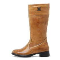 Bota Montaria Couro Lisa Classica Conforto