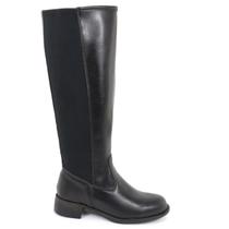 Bota Montaria Feminina Cano Alto Confortável Antiderrapante tamanho:37Gênero:Femininocor:Preto