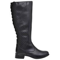 Bota Montaria Feminina Cano Alto Confortável Barbosas