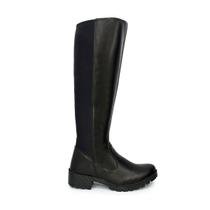 Bota Montaria Feminina Cano Alto Elástico Design Boiadeira Moda Outono Inverno Bico Redondo Bota Montaria Feminina Cano Alto Elástico Design Boiadeira Moda Outono Inverno Bico Redondo