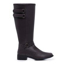 Bota Montaria Feminina Cano Alto Longo Leve e Macia Moderna 11501