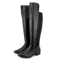 Bota Montaria Feminina Cano Longo Acima Do Joelho Conforto Coxa Alta 11563 Preto