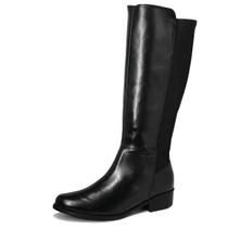 Bota Montaria Feminina Conforto Couro Salto Bottero 345801