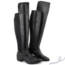 Bota Montaria Over Zíper Lateral Ajustável Confortável