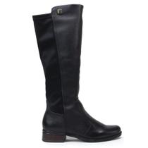 Bota Montaria Pegada Cano Alto Couro 282063 Feminino