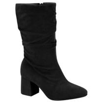 Bota Montaria Slouchy Feminina Beira Rio Enrugado Cano Médio Salto Médio Confortável Moda Inverno Bota Montaria Slouchy Feminina Beira Rio Enrugado Cano Médio Salto Médio Confortável Moda Inverno