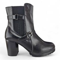 Bota mooncity 73132 salto fivela det canelado