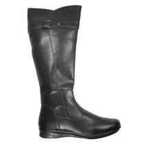 Bota Mooncity Anabela Cano Alto Feminina