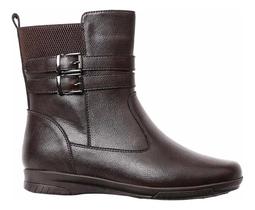 Bota mooncity cano baixo ref. 71147 - marrom