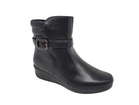 Bota MoonCity Cano Curto 71104 PRETO