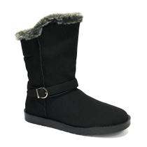 Bota Mooncity Feminina Ugg Peluciada 70808 Preta