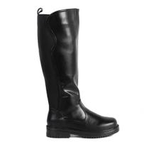 Bota Mooncity Montaria Cano Alto De Elástico e Zíper Lateral Super Leve e Confortável 72196 (66455)