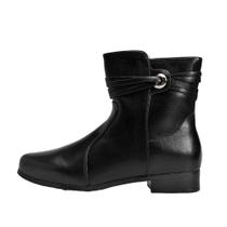 Bota Mooncity Montaria Cano Curto Com Tiras - 72322