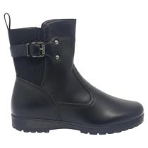 Bota Mooncity Rasteira Cano Curto Bota Mooncity Rasteira Cano Curto