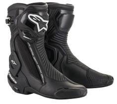 Bota Moto Alpinestars Smx Plus V2 Preta Esportiva Speed