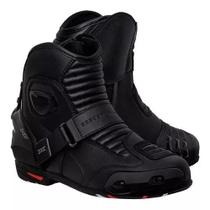 Bota Moto Cano Curto X11 Race Sport Motoqueiro Motociclista