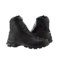 Bota Motocicilista Masculina Couro Moderna Conforto Macia