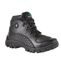 Bota Motocicilista Masculina Couro Urbana Trilhas Escaladas