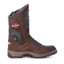 Bota Motociclista Cano Longo Resistente a agua couro Confortavel - bell boots