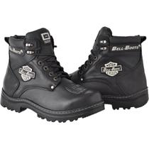 Bota Motociclista Cano Médio Couro Rota Clicles Bell 2018