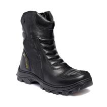 Bota Motociclista Couro Cano Longo Via Livre 0400 - Via Livre Boots