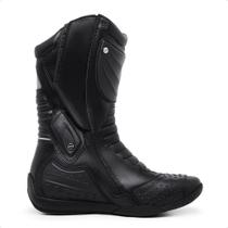 Bota Motociclista Masculina Couro Acero Speed Cano Alto Bota Motociclista Masculina Couro Acero Speed Cano Alto
